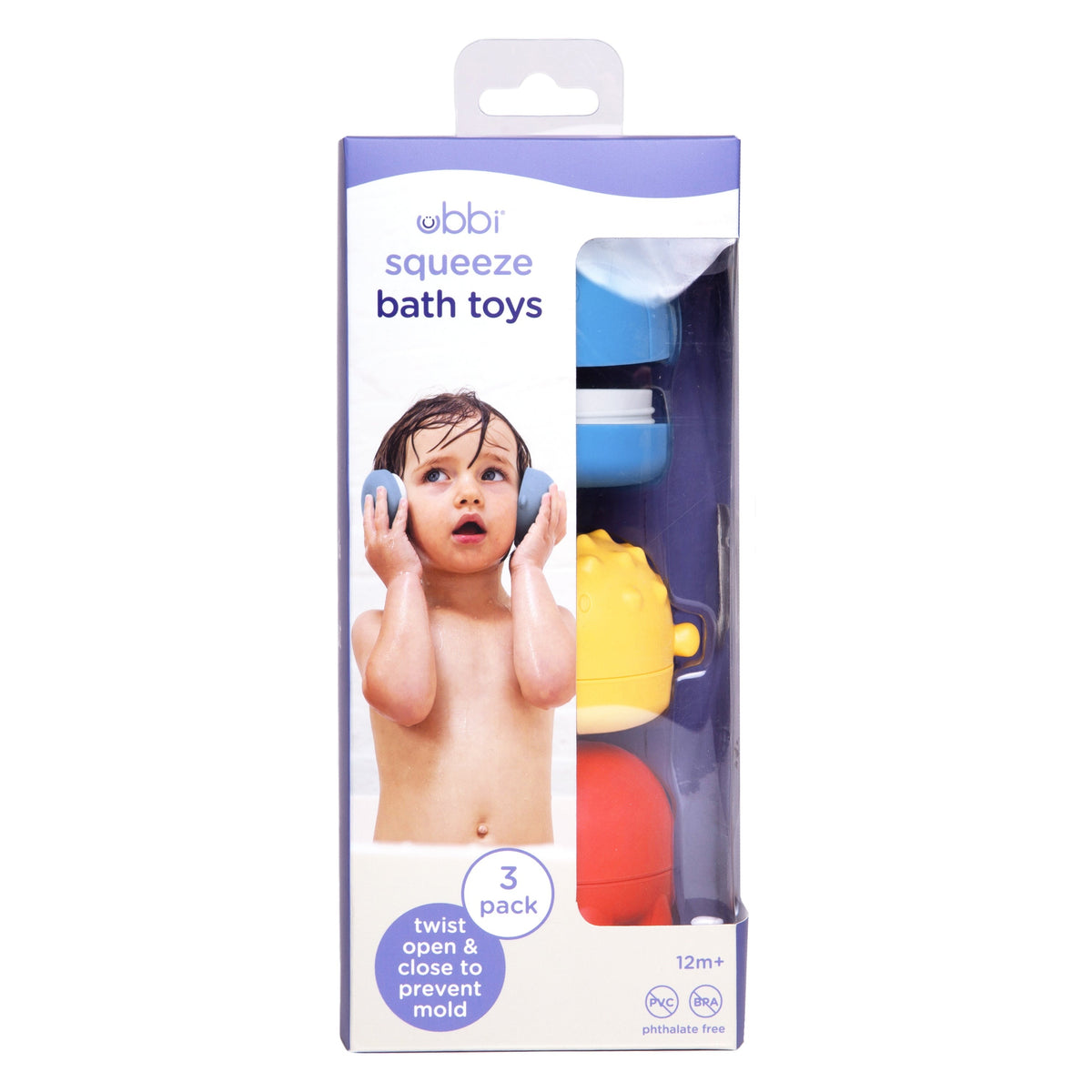 Ubbi Interchangeable Squeeze Bath Toys 3 Pcs — BambiniJO Jordan