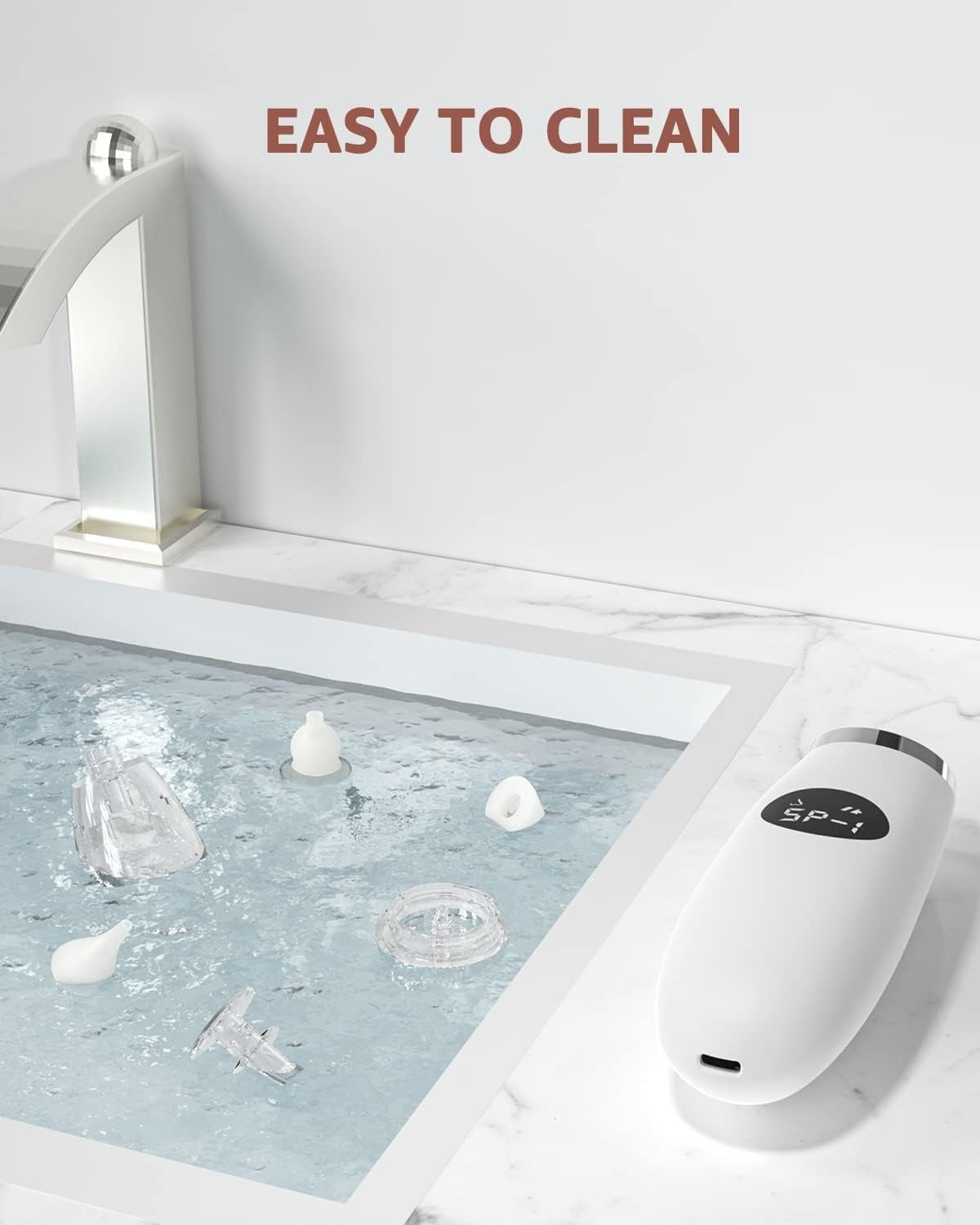 Grownsy 3-Mode Electric Nasal Aspirator White — BambiniJO Jordan