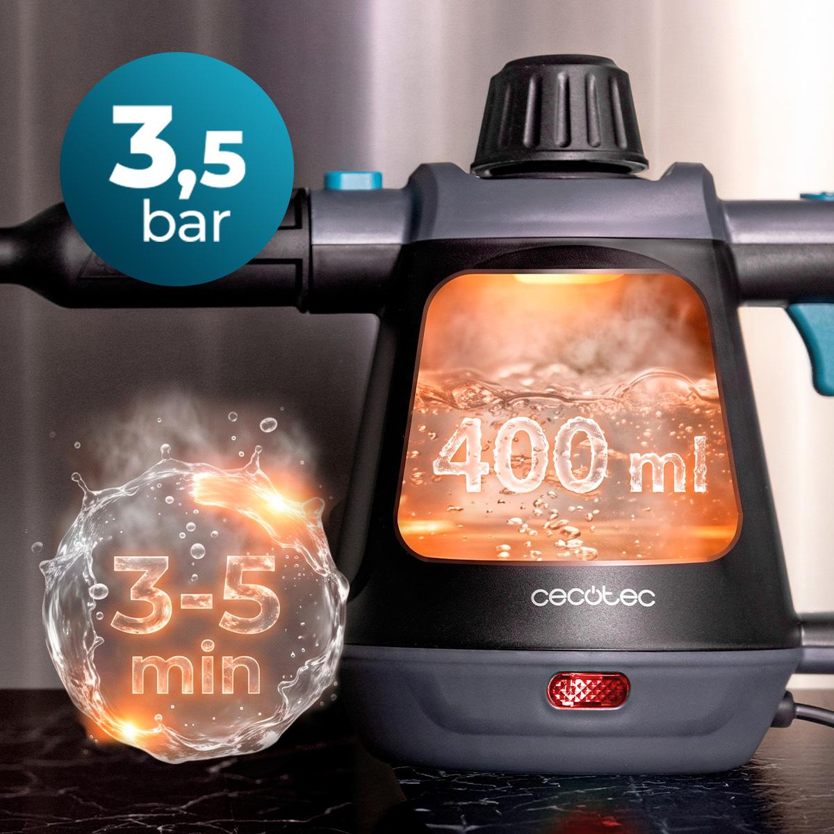 Cecotec HydroSteam 2000 Blaze Handheld Steam Cleaner 1200W, 3.5 Bar BambiniJO Jordan