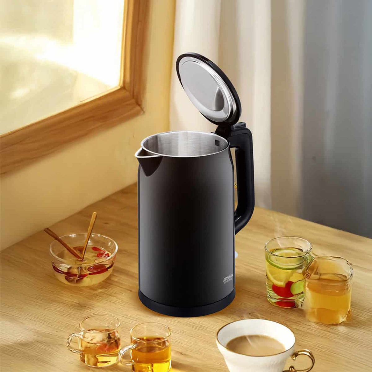 Arshia Electric Kettle 1.7L, Black BambiniJO Jordan