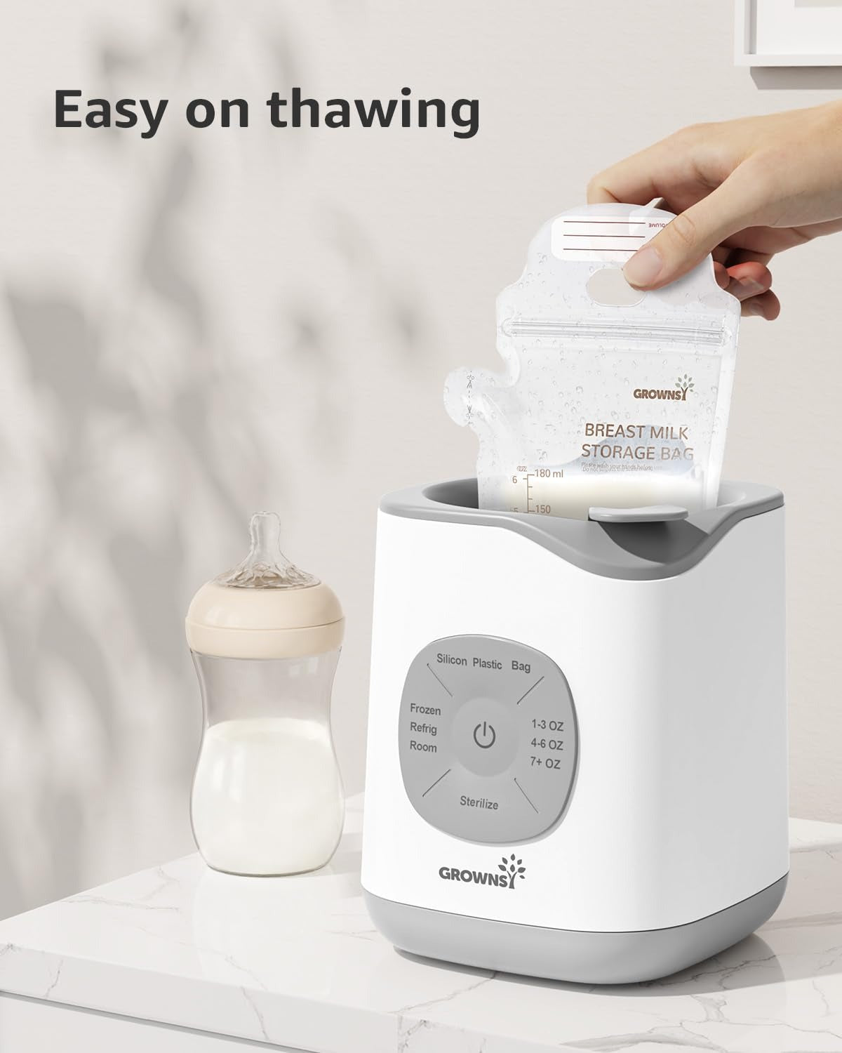 Grownsy 10-in-1 Smart Bottle Warmer — BambiniJO Jordan