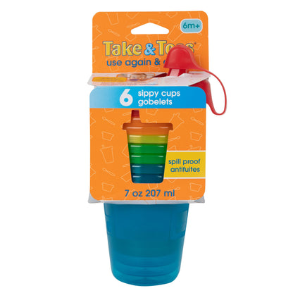 The First Years Take & Toss Sippy Cups 6 x 207ml — BambiniJO Jordan