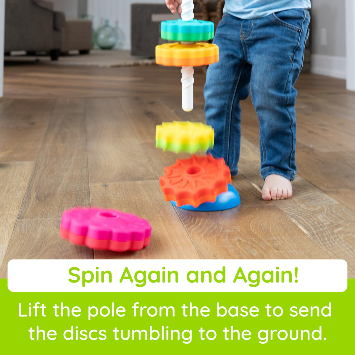 Fat Brain Toys SpinAgain Stacking Toy 1Y+ — BambiniJO Jordan