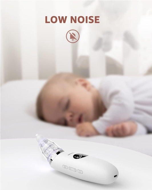 Grownsy 3-Mode Electric Nasal Aspirator White — BambiniJO Jordan