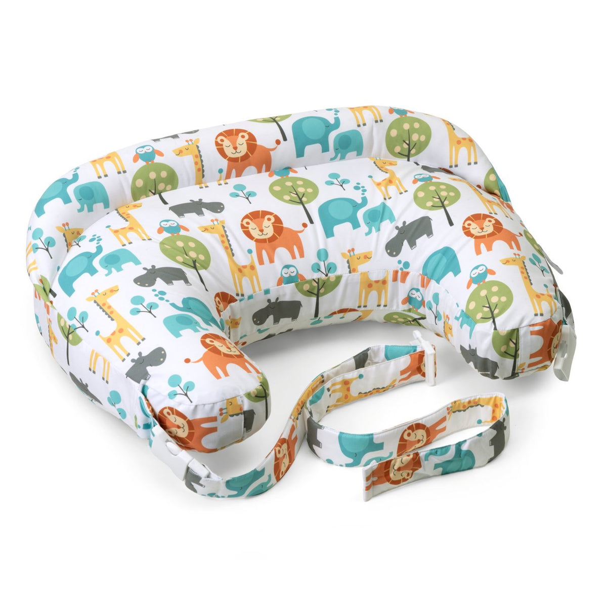Chicco - Boppy Nursing Pillow Deluxe | Peaceful Jungle