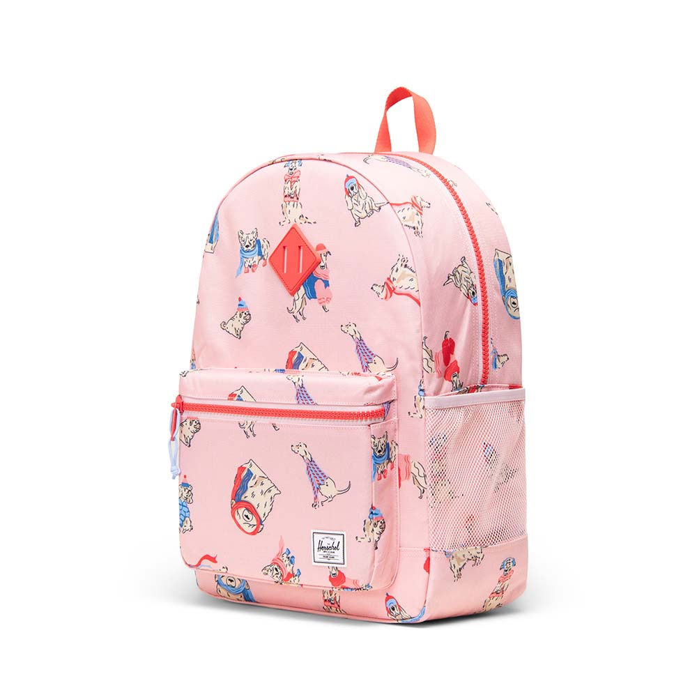 Herschel Heritage Youth Backpack Fashion Dogs 26L - side/back view