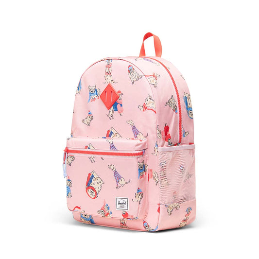 Herschel Heritage Youth Backpack Fashion Dogs 26L - side/back view