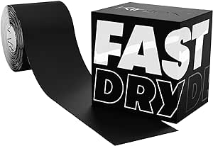 Kintex - FastDry Kinesiology Tape | 5cm x 5m - Black