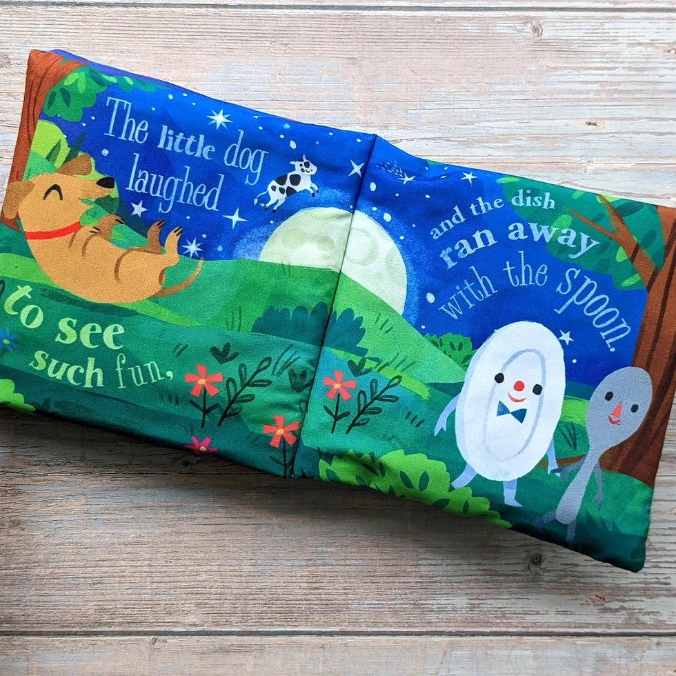 Crinkle Cloth Book - Hey Diddle Diddle Crinkle Cloth Book - Hey Diddle Diddle