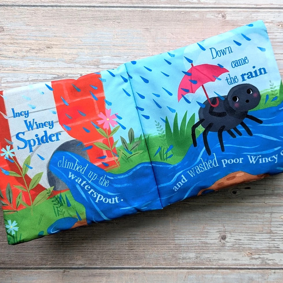Crinkle Cloth Book - Incy, Wincy Spider Crinkle Cloth Book - Incy, Wincy Spider