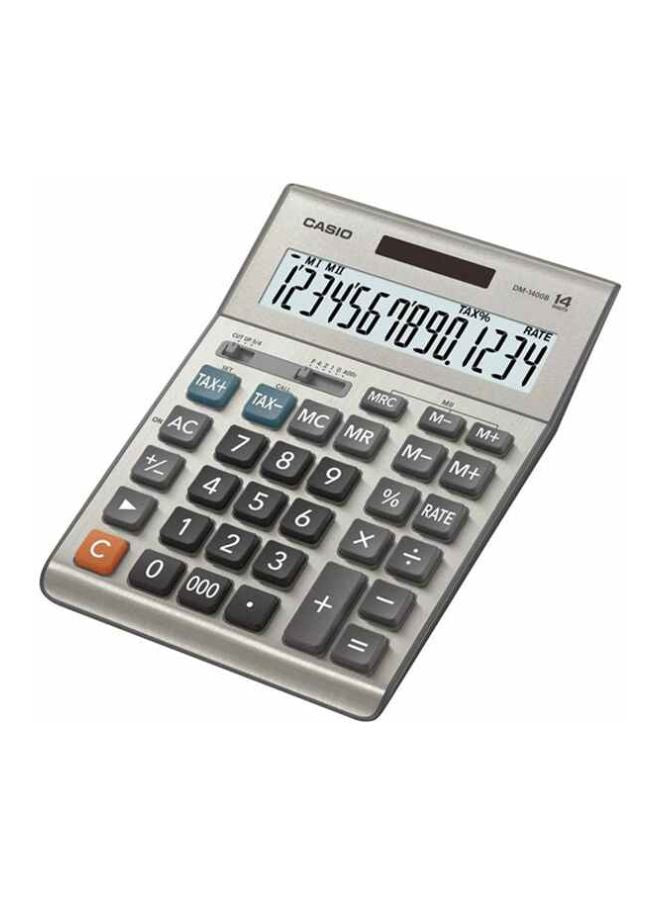 Casio DM-1400B desktop calculator