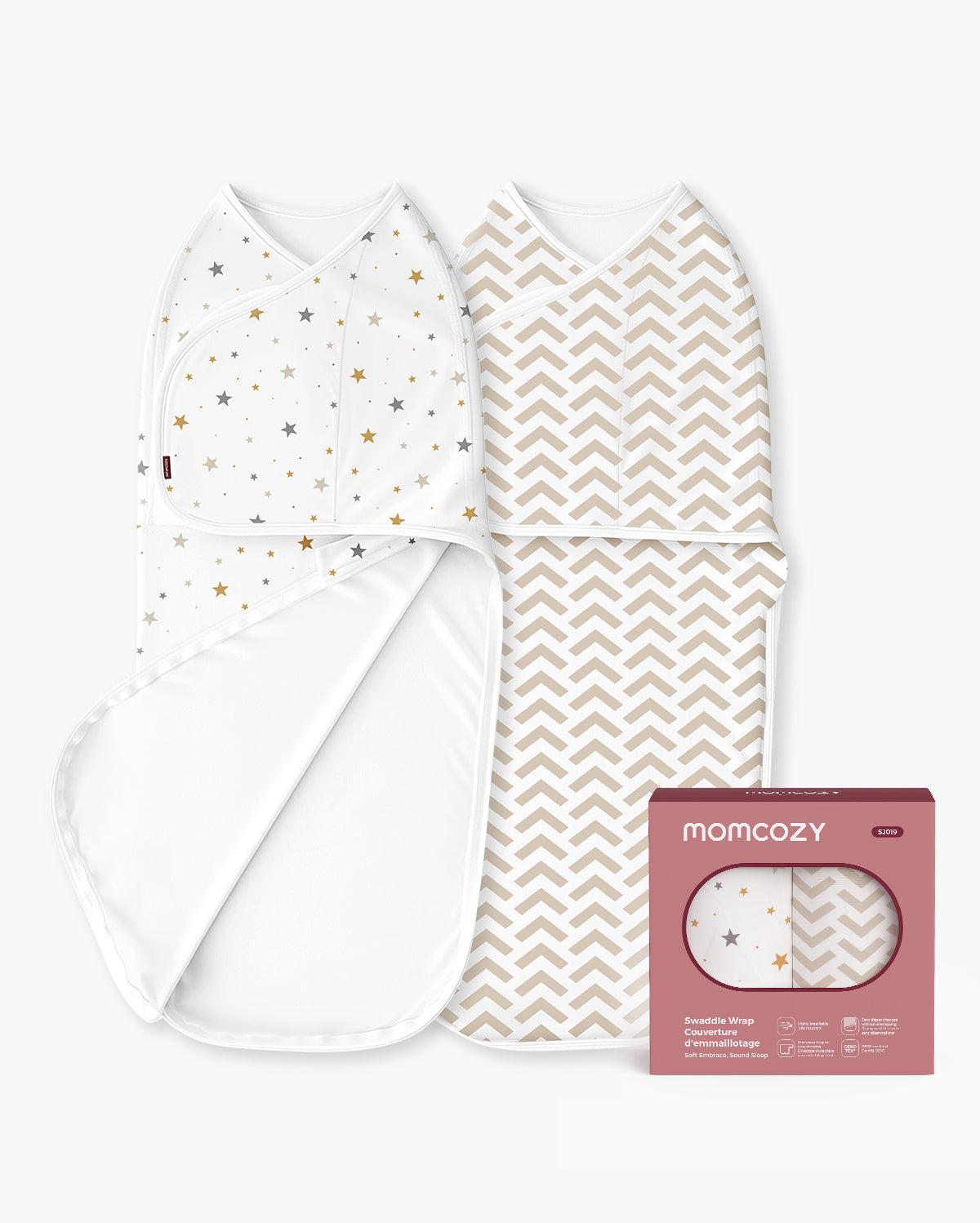 Momcozy SJ019 Swaddle Wrap - Geometric & Stars