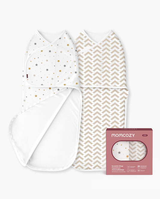 Momcozy SJ019 Swaddle Wrap - Geometric & Stars