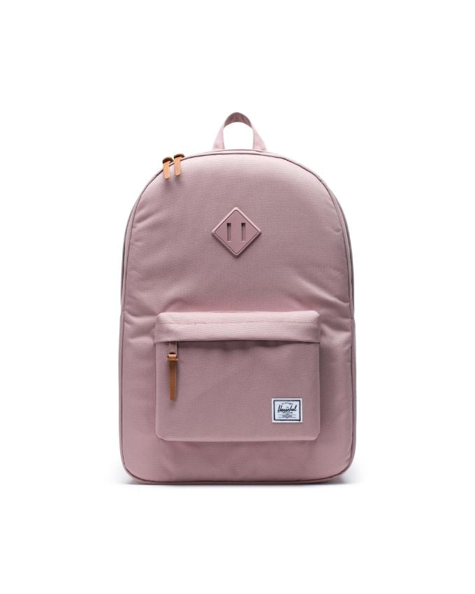 Herschel Heritage Backpack in Ash Rose, white background studio shot