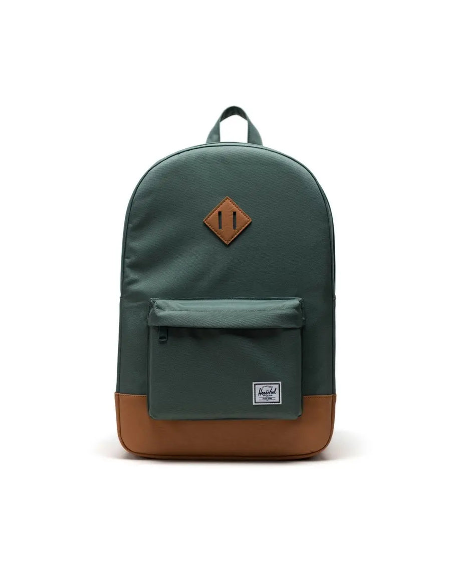 Herschel Heritage Backpack Dark Forest 21.5L - front view