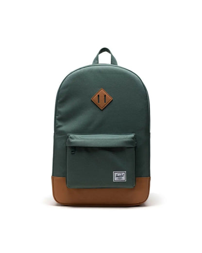 Herschel Heritage Backpack Dark Forest 21.5L - front view