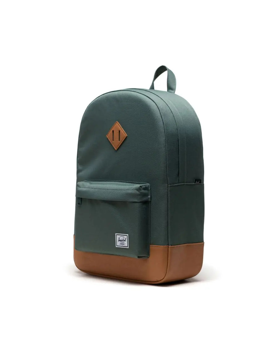 Herschel Heritage Backpack Dark Forest 21.5L - detail view