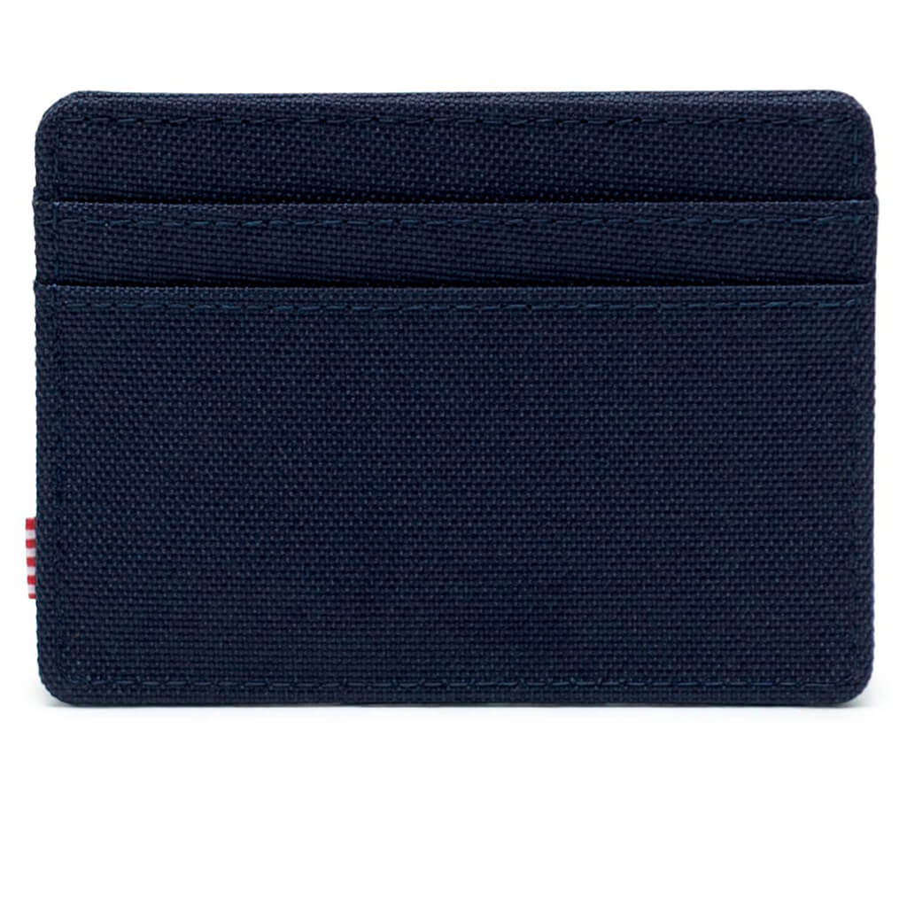 Herschel Charlie RFID Wallet in Peacoat - detail view