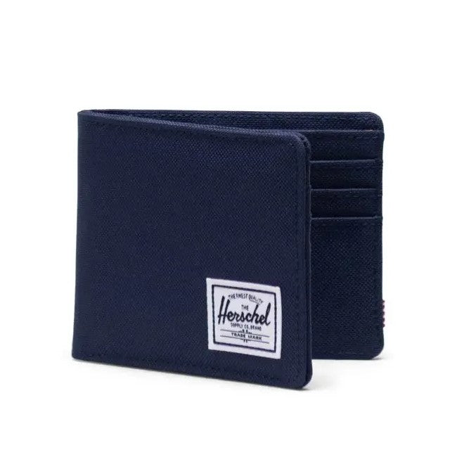 Herschel Roy RFID Wallet in Peacoat - front view
