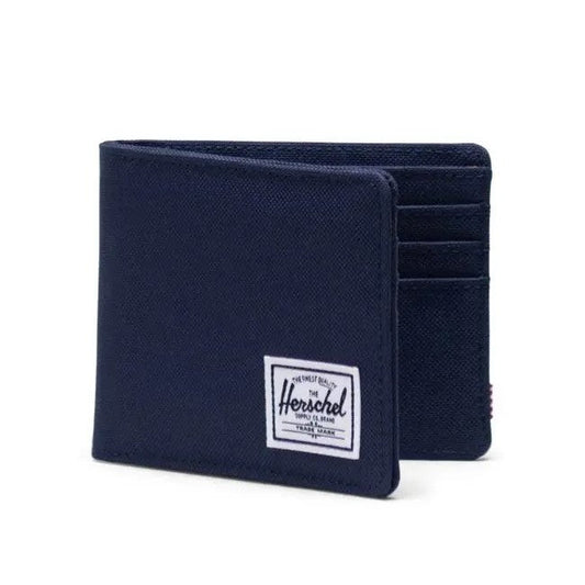 Herschel Roy RFID Wallet in Peacoat - front view