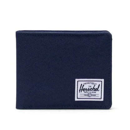 Herschel Roy RFID Wallet in Peacoat - open view showing card slots