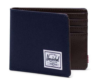 Herschel Hank RFID Wallet in Peacoat/Chicory Coffee - interior view
