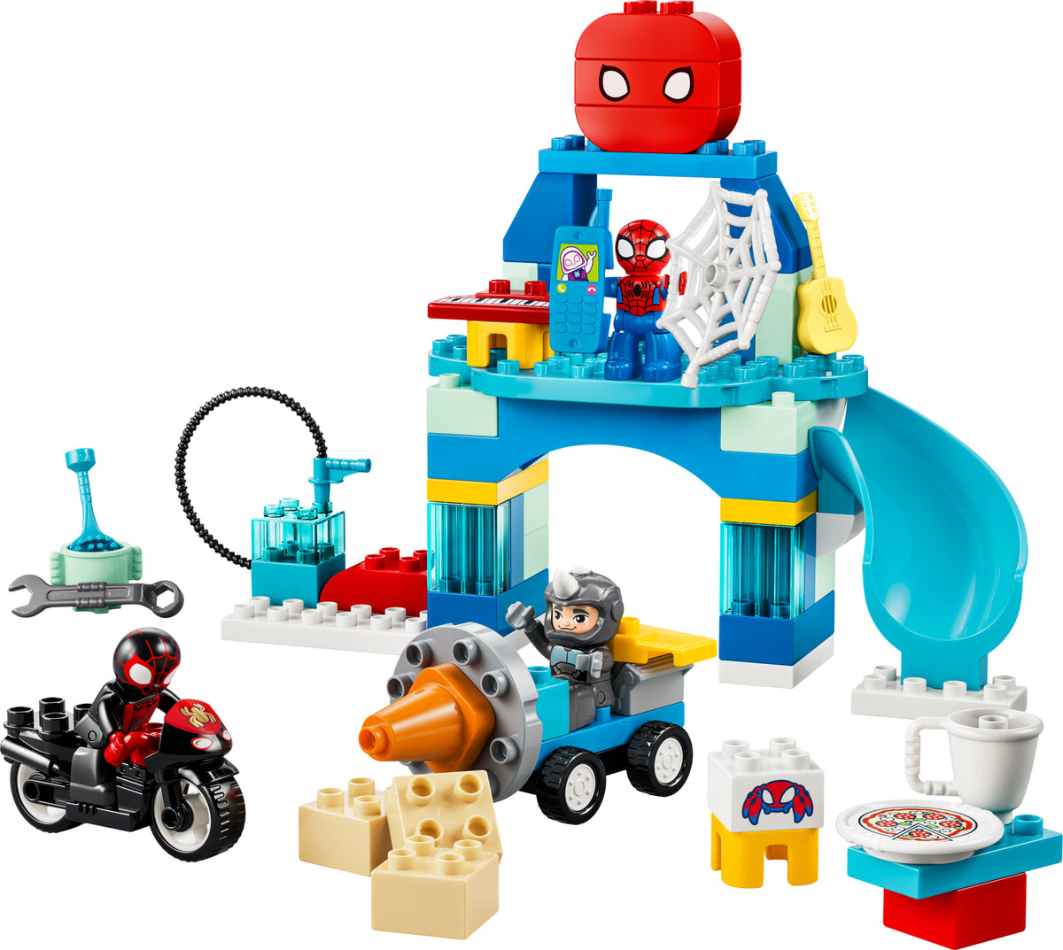 Lego - Team Spidey Webquarters | 65 Pcs | 2Y+