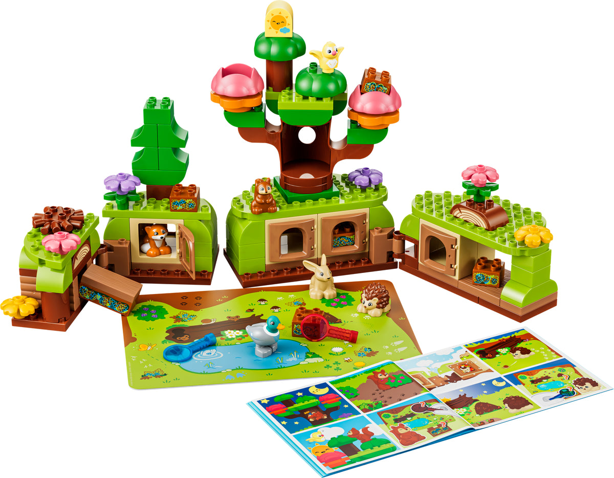 Lego - Discovery Forest with Wild Animals | 131 Pcs | 3Y+