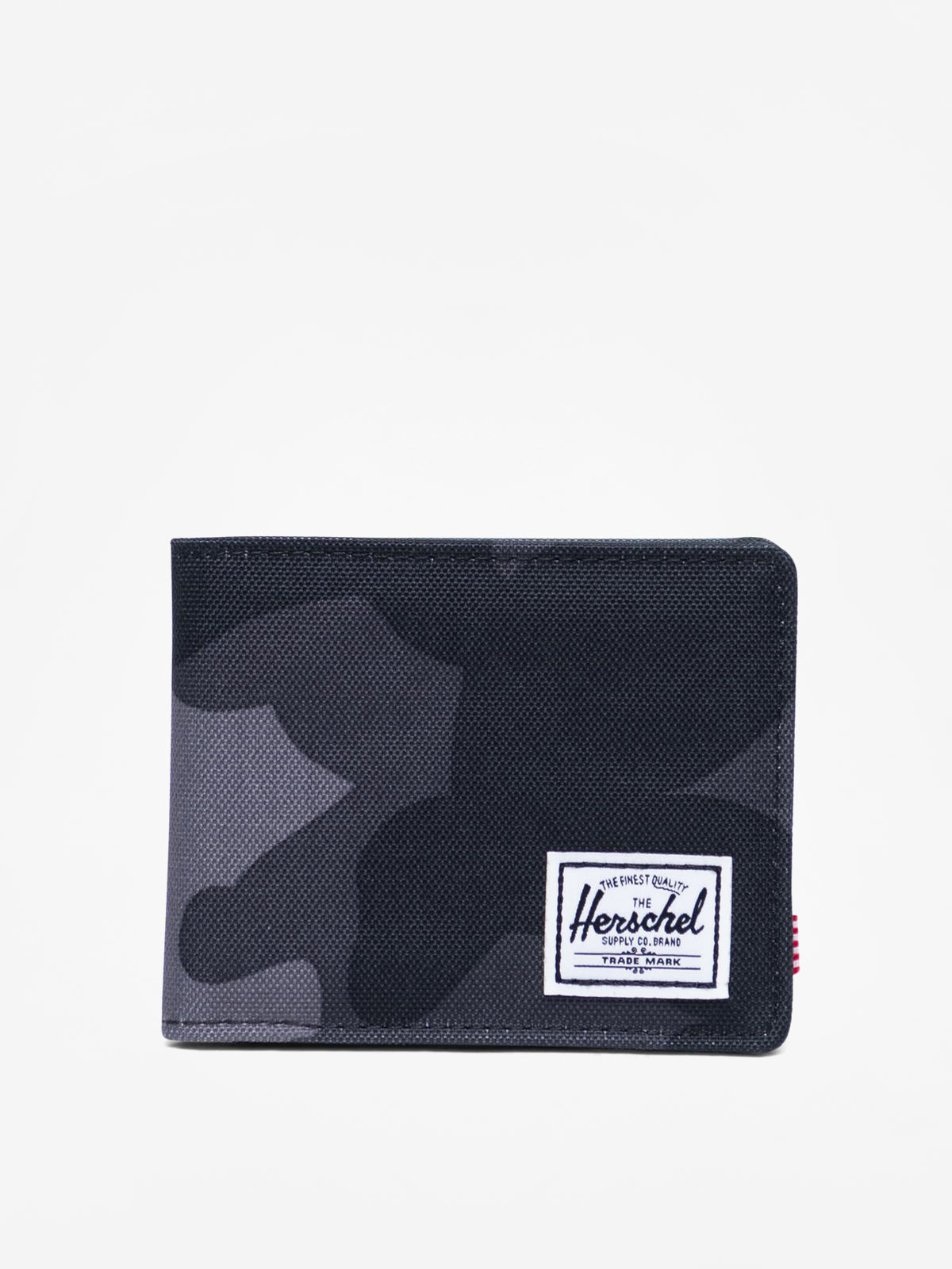 Herschel Roy RFID Wallet Night Camo - closed bi-fold view