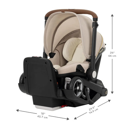 Evenflo - Shyft DualRide Infant Car Seat & Stroller Combo | Limited Edition | Champagne