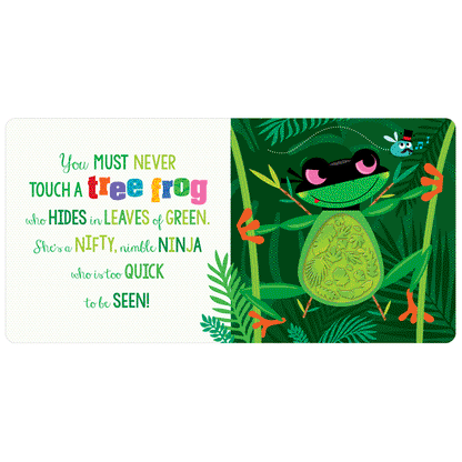 Never Touch a Zebra! 0-2 Years