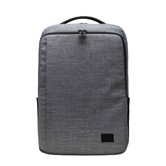 Herschel Kaslo Backpack Tech Raven Crosshatch 30L - front view — BambiniJO Jordan