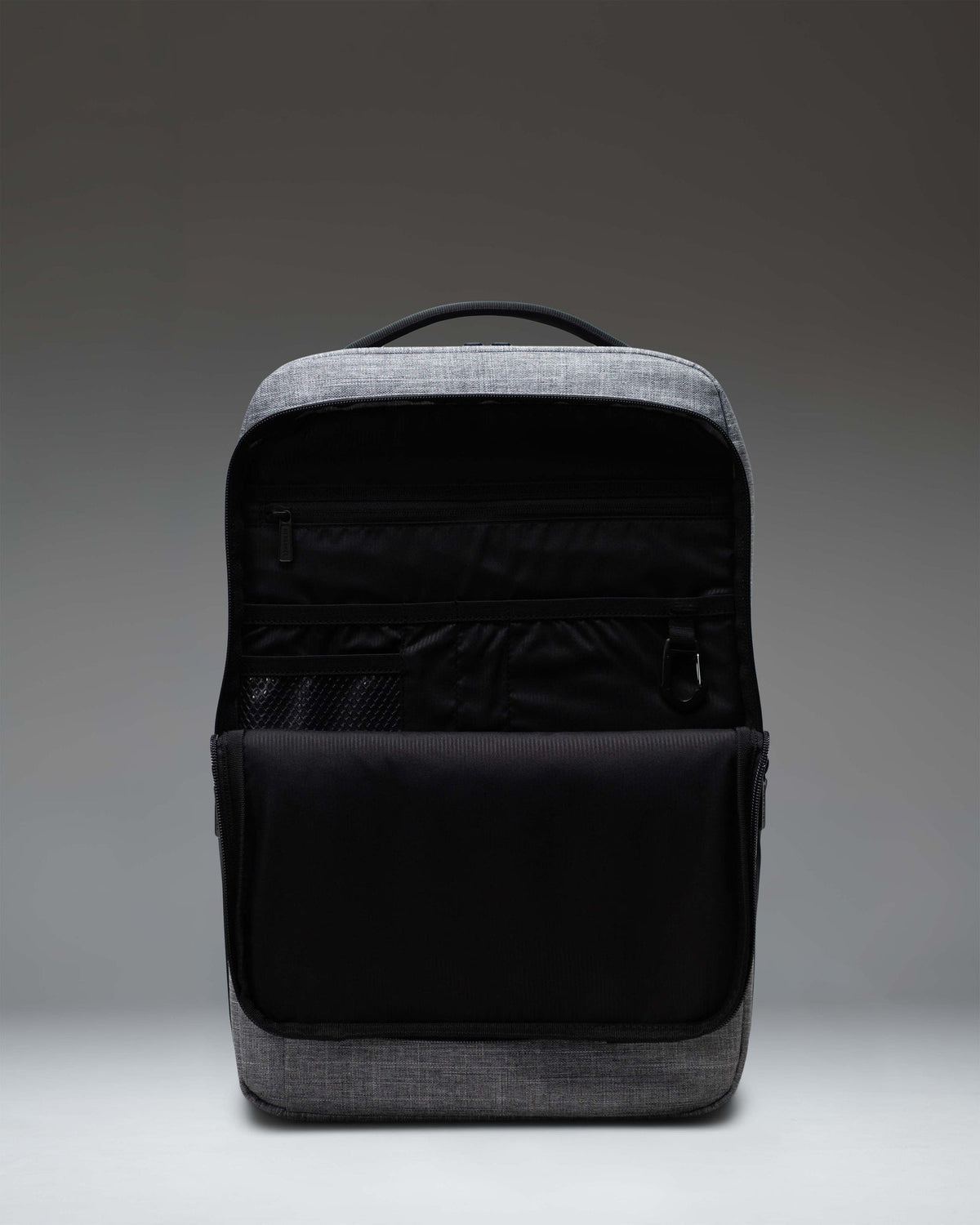 Herschel Kaslo Backpack Tech Raven Crosshatch 30L - detail view