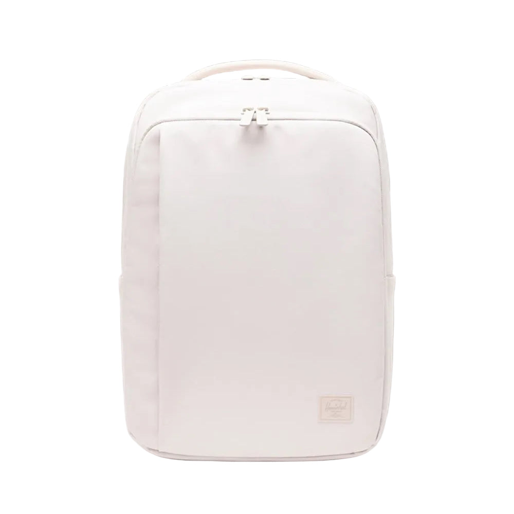 Herschel Kaslo Daypack Tech backpack in Moonbeam Tonal, 20L, white background front view