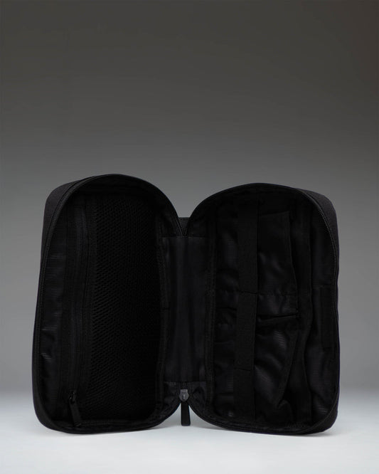 Herschel Burrard Organizer Tech Black - detail view — BambiniJO Jordan