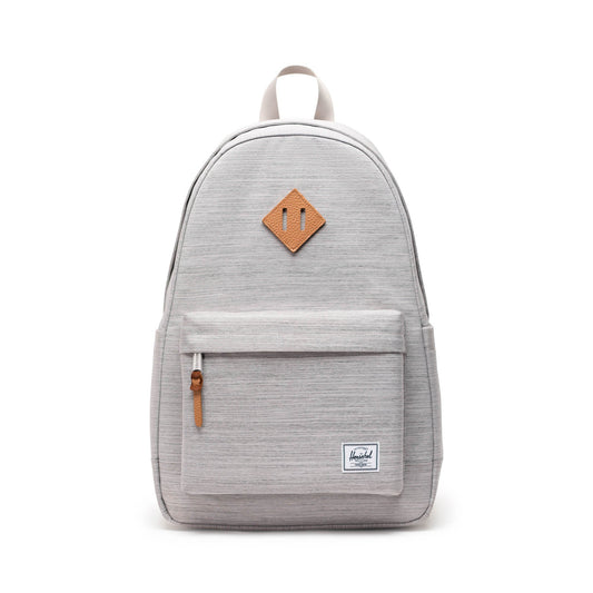 Herschel Heritage Backpack in Light Grey Crosshatch, 21.5L