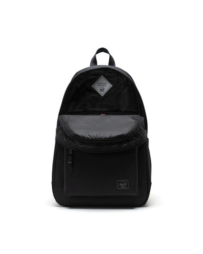 Herschel Heritage Backpack Black Tonal 24L - detail angle