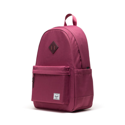 Herschel Heritage Backpack in Violet Quartz, 24L, detail view