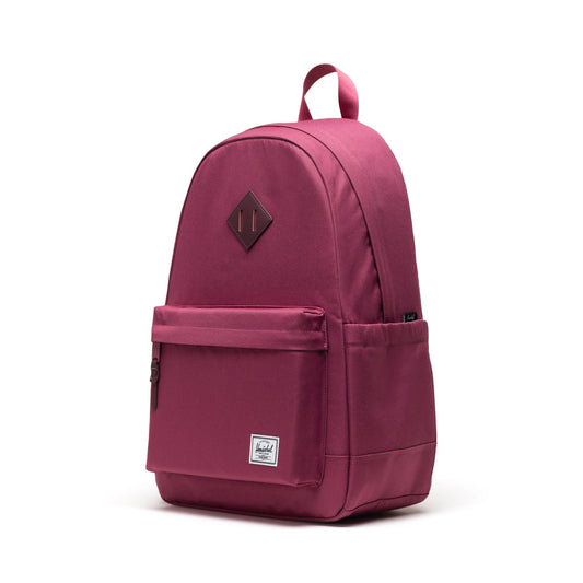 Herschel Heritage Backpack in Violet Quartz, 24L, detail view