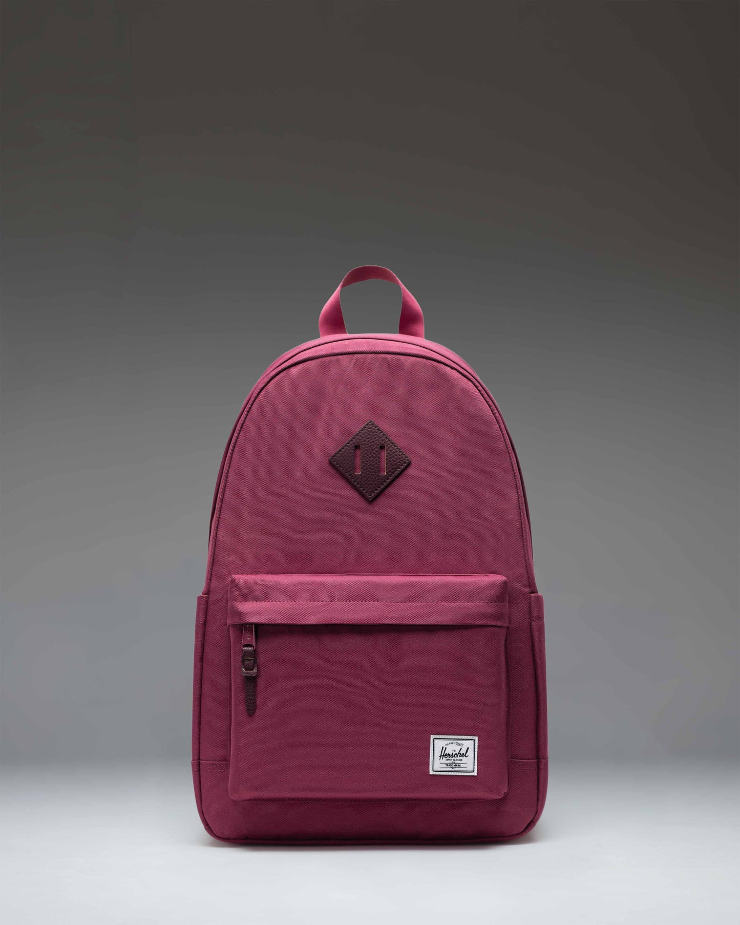 Herschel Heritage Backpack in Violet Quartz, 24L, front view