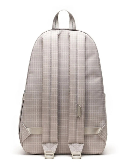 Herschel Heritage Backpack in Grid - London Fog, detail view