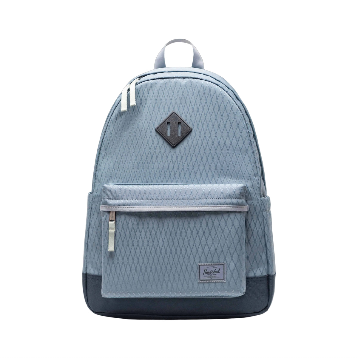 Herschel Heritage Backpack Blue Mirage Diamond/Sea Storm 24L - front view