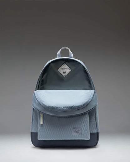 Herschel Heritage Backpack Blue Mirage Diamond/Sea Storm 24L - detail view