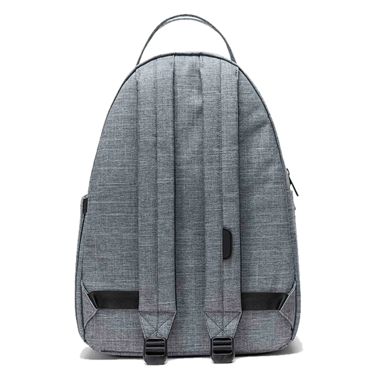 Herschel Nova Backpack Raven Crosshatch 18L - back/angle view — BambiniJO Jordan