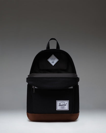 Herschel Pop Quiz Backpack Black/Tan 25L - detail view