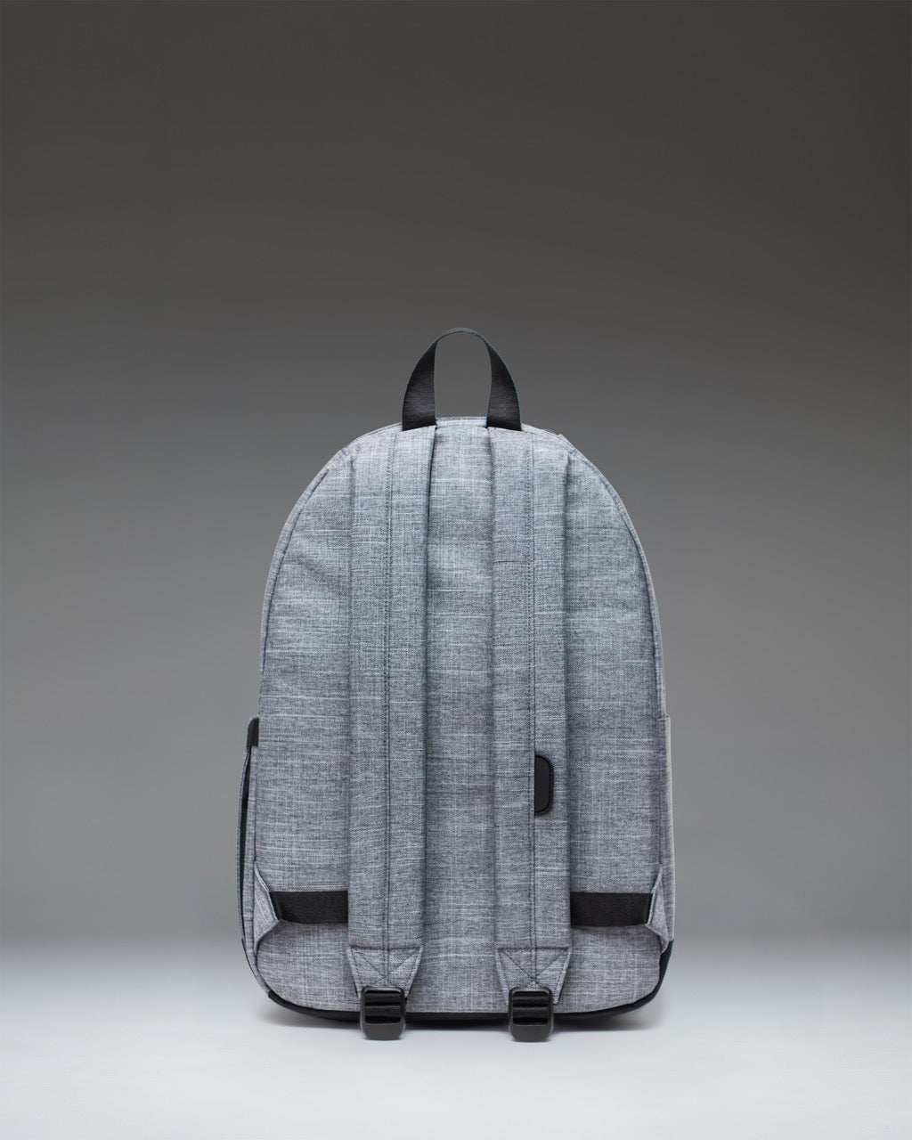 Herschel Pop Quiz Backpack Raven Crosshatch 25L - side view