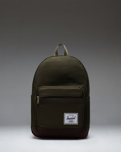 Herschel Pop Quiz Backpack Ivy Green/Chicory Coffee - front view
