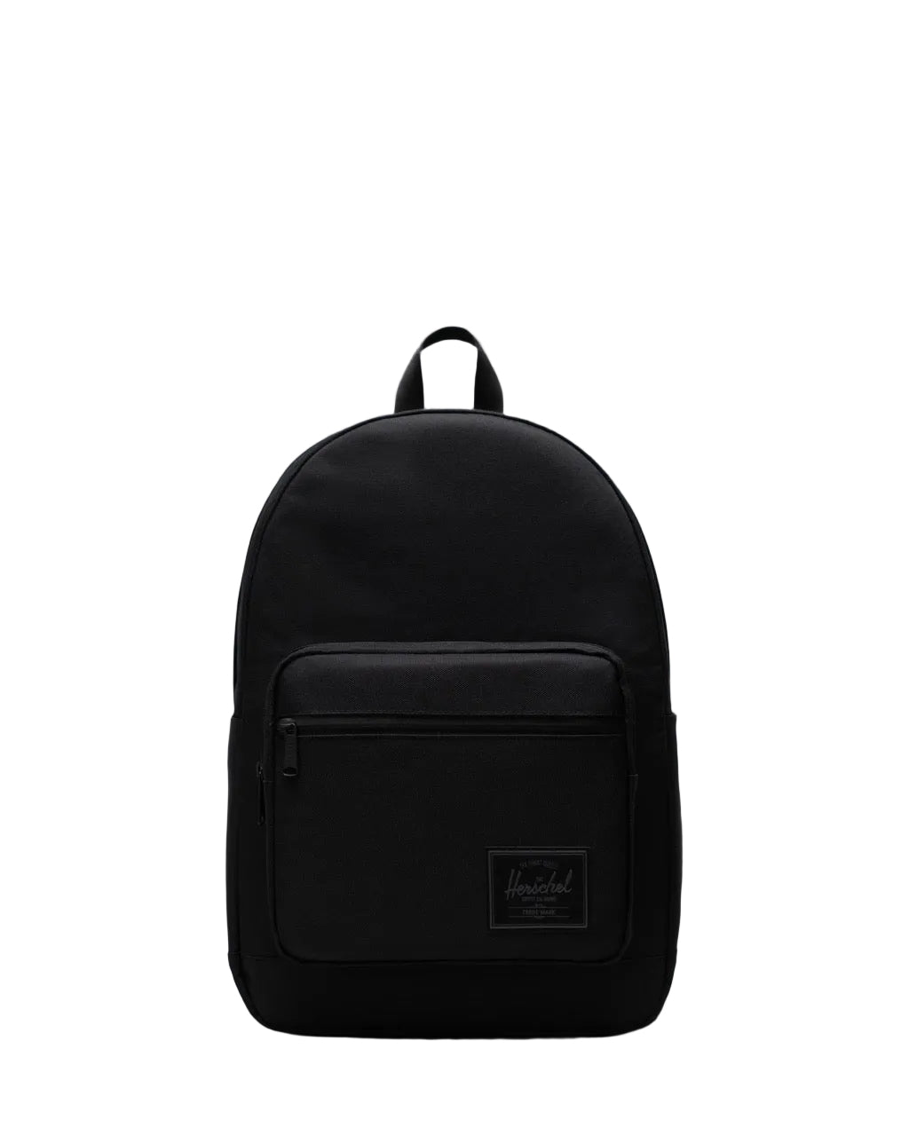 Herschel Pop Quiz Backpack Black Tonal 25L - front view