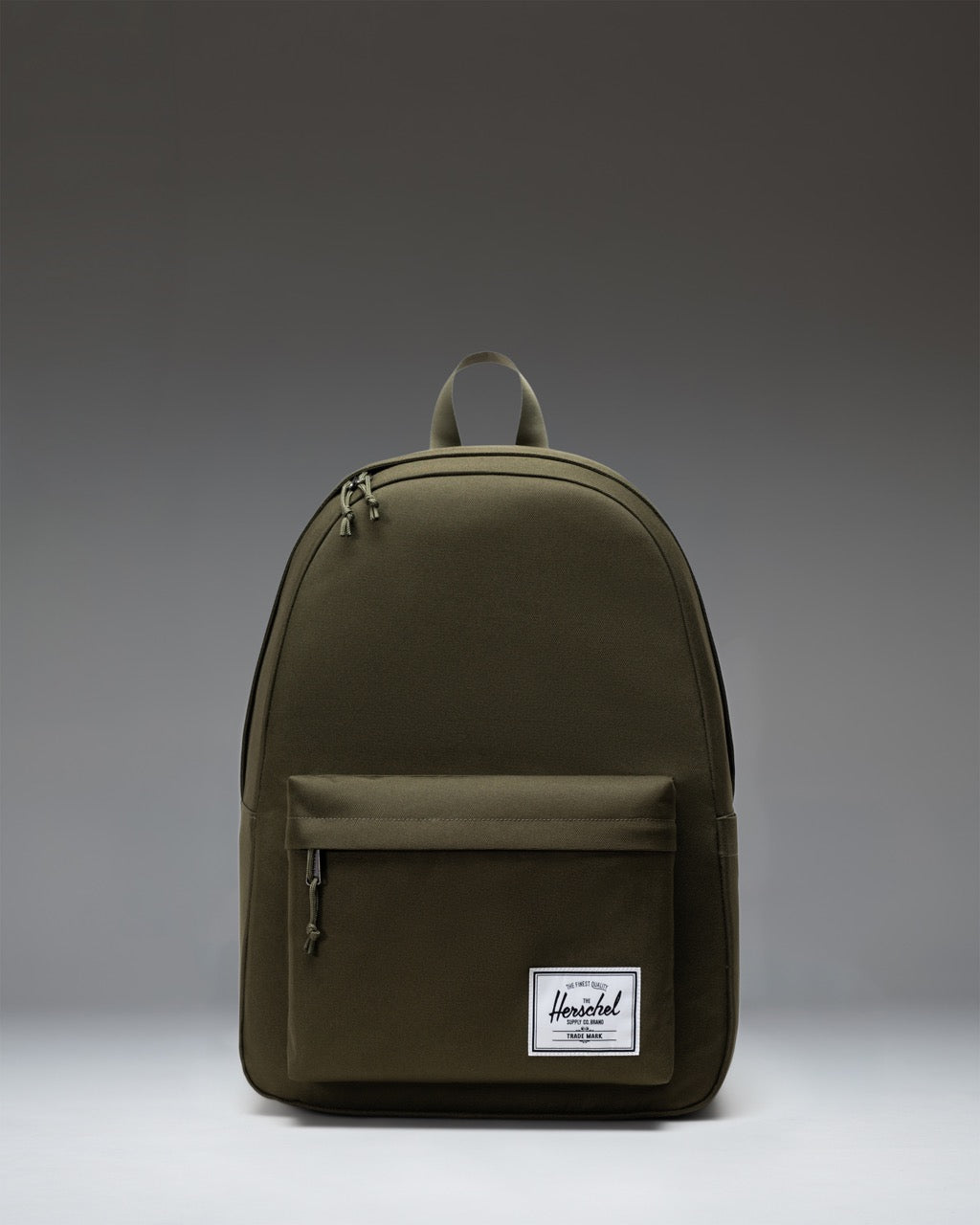 Herschel Classic XL Backpack in Ivy Green, 30L, white background product shot