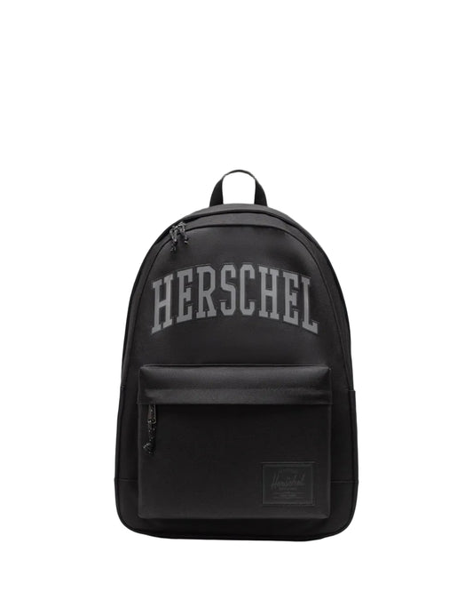 Herschel Classic XL Backpack in Varsity Black, 30L, front view